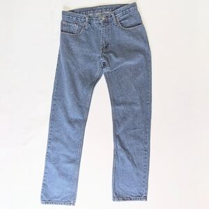 Classic Straight Med Wash Denim Jeans*